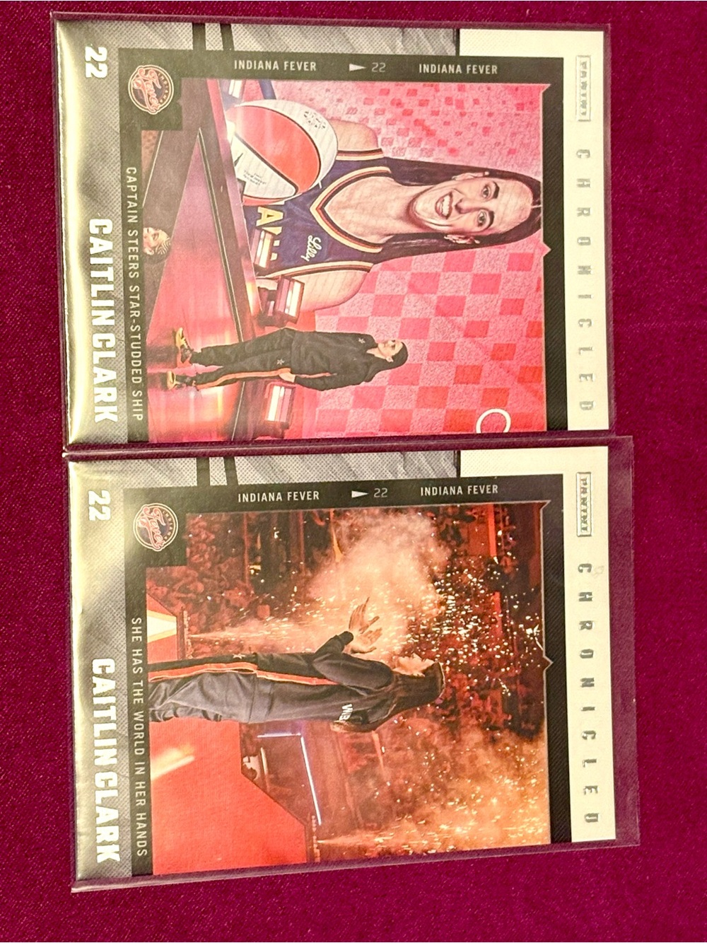Caitlin Clark Basketball Cards Panini Chronicled